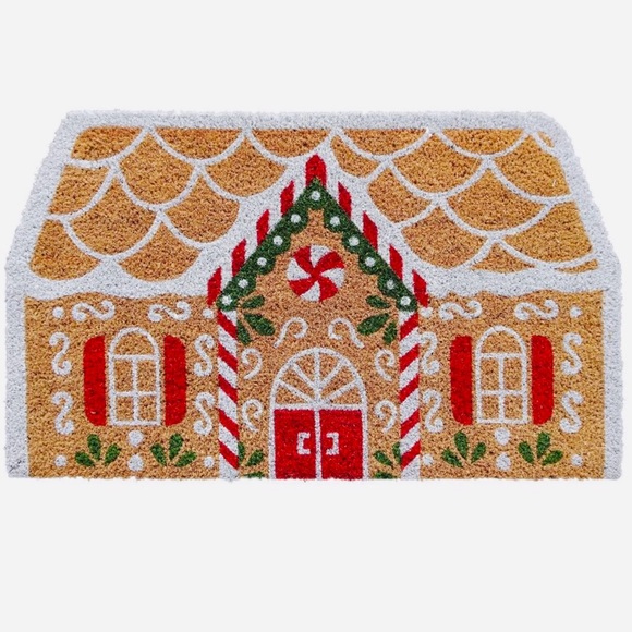 VIRAL Target Wondershop Gingerbread House Christmas Doormat